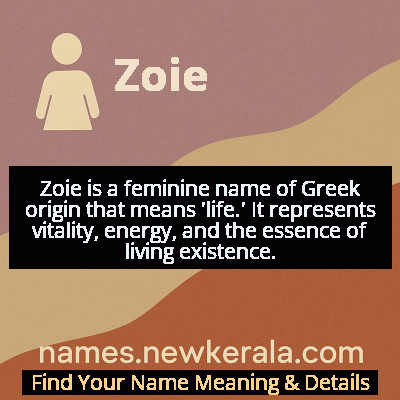 Zoie Name Meaning and Origin