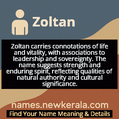 Zoltan Name Meaning and Origin