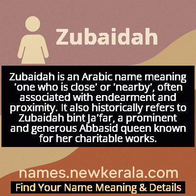 Zubaidah Name Meaning and Origin