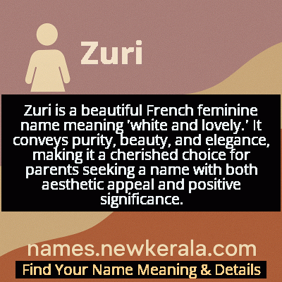 Zuri Name Meaning and Origin