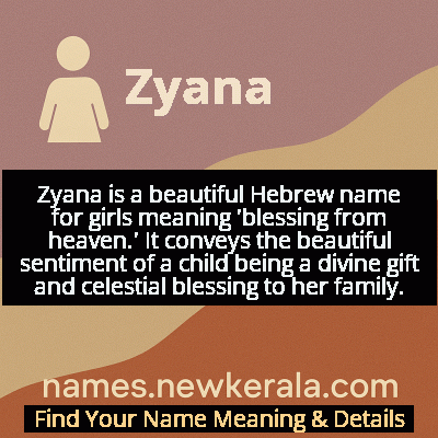 Zyana Name Meaning and Origin